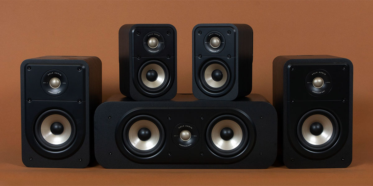 5.1 system speakers